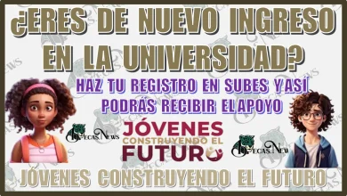 ¿ERES DE NUEVO INGRESO EN LA UNIVERSIDAD? HAZ TU REGISTRO EN SUBES Y ASÍ PODRÁS RECIBIR EL APOYO DE JÓVENES ESCRIBIENDO EL FUTURO