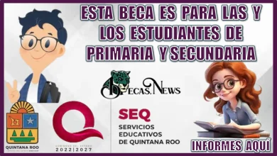 ESTA BECA ES PARA LAS Y LOS ESTUDIANTES DE PRIMARIA Y DE SECUNDARIA... INFORMES AQUÍ 