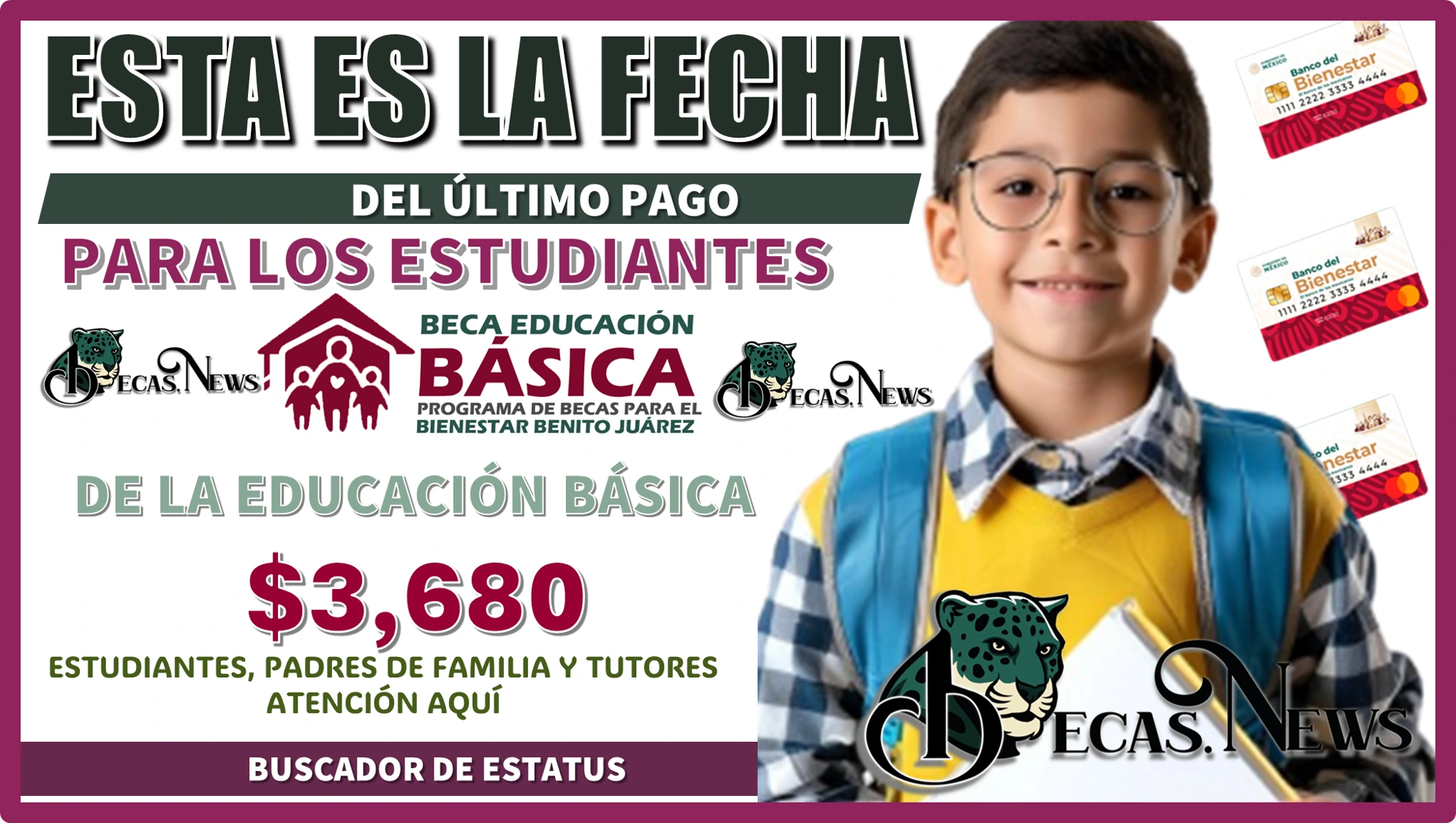 ESTA ES LA FECHA DEL ÚLTIMO PAGO PARA LOS ESTUDIANTES DE LA EDUCACIÓN BÁSICA… BECA BENITO JUÁREZ 