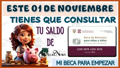 ESTE 01 DE NOVIEMBRE TIENES QUE CONSULTAR TU SALDO DE MI BECA PARA EMPEZAR...INFORMACIÓN PARA TI BENEFICIARIO 