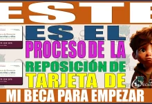 ESTE ES EL PROCESO PARA LA REPOSICIÓN DE TU TARJETA DE MI BECA PARA EMPEZAR 