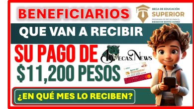 ESTOS SON LOS BENEFICIARIOS QUE VAN A RECIBIR SU PAGO DE $11,200 PESOS DE LA BECA BENITO JUÁREZ | ¿EN QUÉ MES LO RECIBEN?