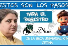 ESTOS SON LOS PASOS PARA EL REGISTRO DE LA BECA UNIVERSAL CETINA GUTIÉRREZ 