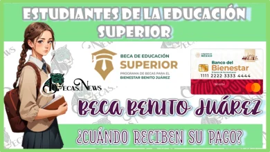 ESTUDIANTES DE LA ECUACIÓN SUPERIOR DE LA BECA BENITO JUÁREZ… ¿CUÁNDO RECIBEN SU PAGO?