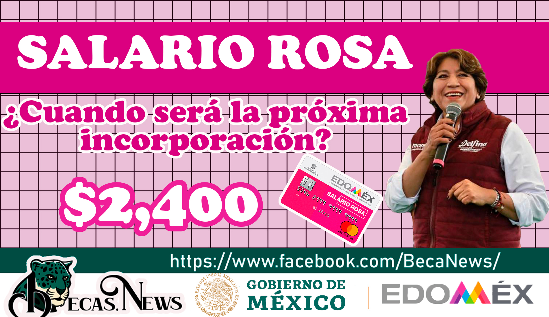 ¿Cuando será la próxima incorporación al programa Salario Rosa?
