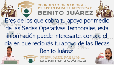 Eres de los que cobra tu apoyo por medio de las Sedes Operativas Temporales, esta información puede interesarte, conoce el día en que recibirás tu apoyo de las Becas Benito Juárez