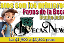 Estos son los primeros pagos de la Beca Benito Juárez de $1,900 y $5,800 pesos