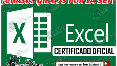 Cursos Gratis de Excel con Certificación Oficial impartidos por la SEP 2023