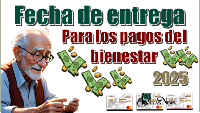 Fecha de entrega para los pagos del bienestar 2025 