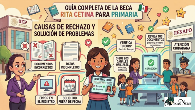 Guía Completa de la Beca Rita Cetina para Primaria: Causas de Rechazo y Solución de Problemas