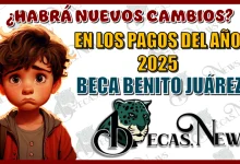 ¿HABRÁ NUEVOS CAMBIOS EN LOS PAGOS DEL AÑO 2025 DE LA BECA BENITO JUÁREZ?