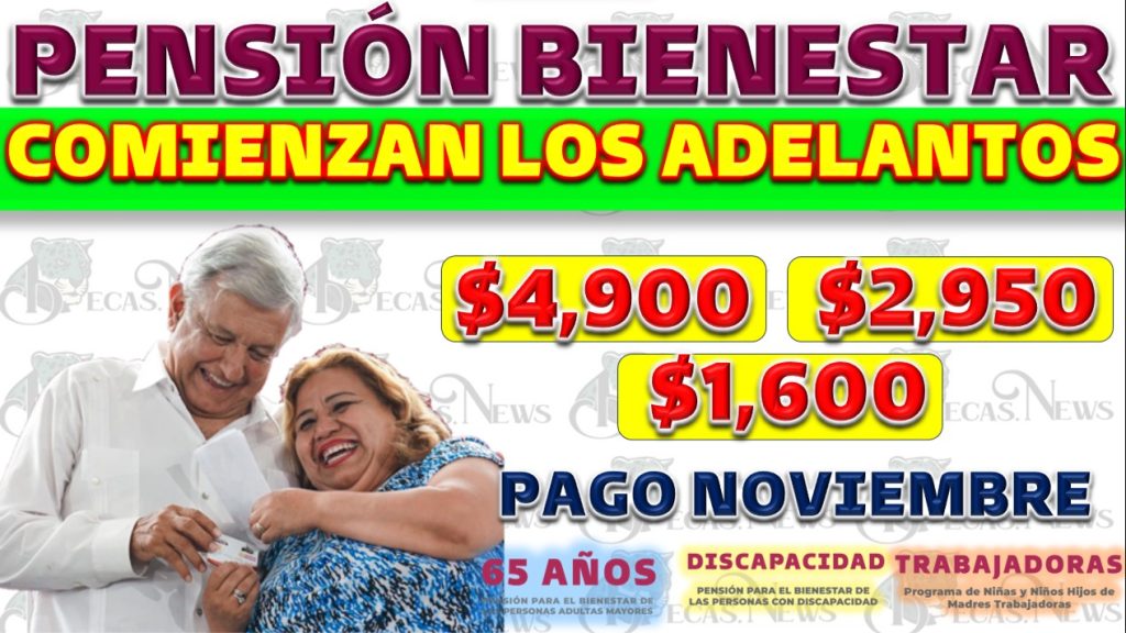  Llegan los adelantos de las pensiones 