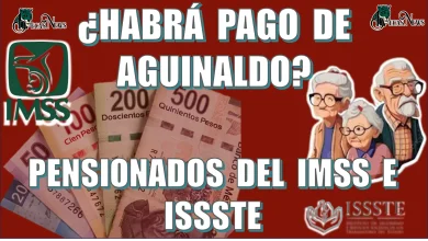 ¿Habrá pago de aguinaldo para los pensionados del IMSS e ISSSTE?