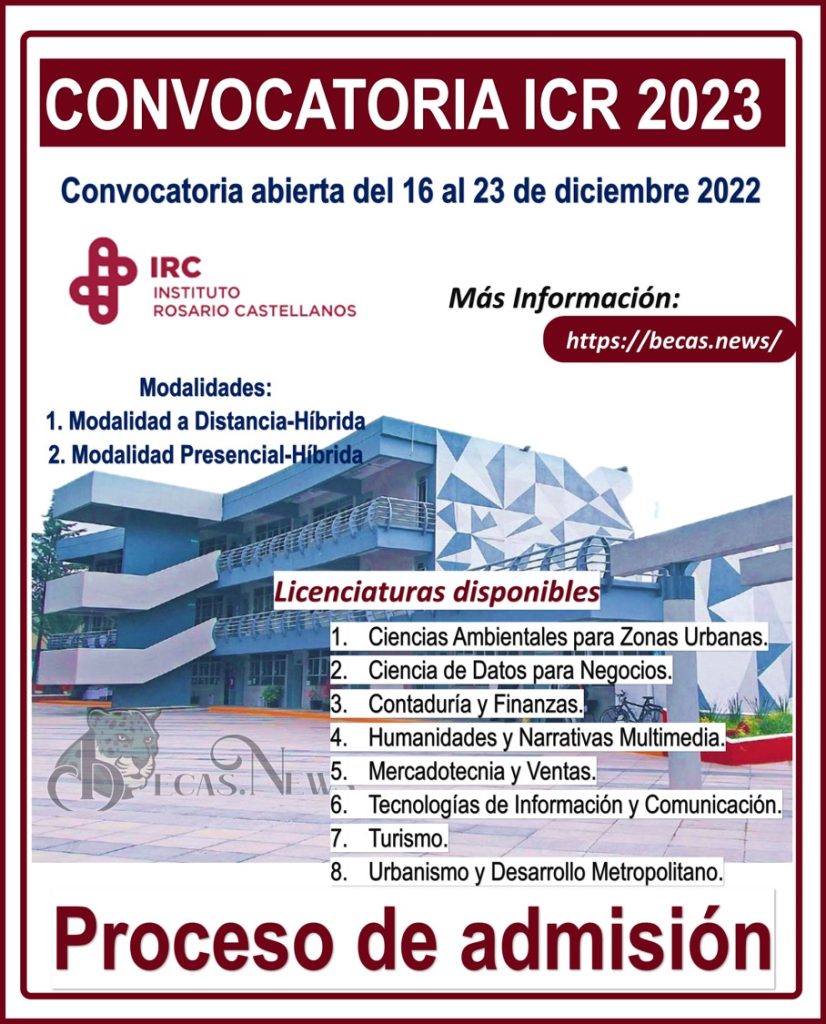 Convocatoria IRC 2023: SECTEI abrió el registro para estudiar una licenciatura gratis