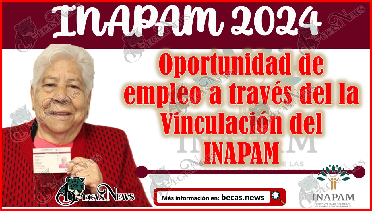 Tarjeta INAPAM 2024 | Oportunidad de empleo de cerillos a través del INAPAM