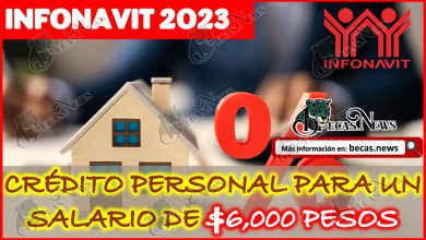 INFONAVIT 2023 | Crédito personal que puedo obtener con un salario de $6,000 pesos al mes