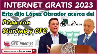 ¡INTERNET GRATIS PARA TODOS EN 2024! Esto dijo López Obrador acerca del plan con Starlink y CFE