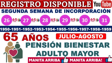 Obtén $6,000 Bimestrales con la Pensión del Bienestar si Naciste entre 1950 y 1959, ¡Es momento de inscribirse!