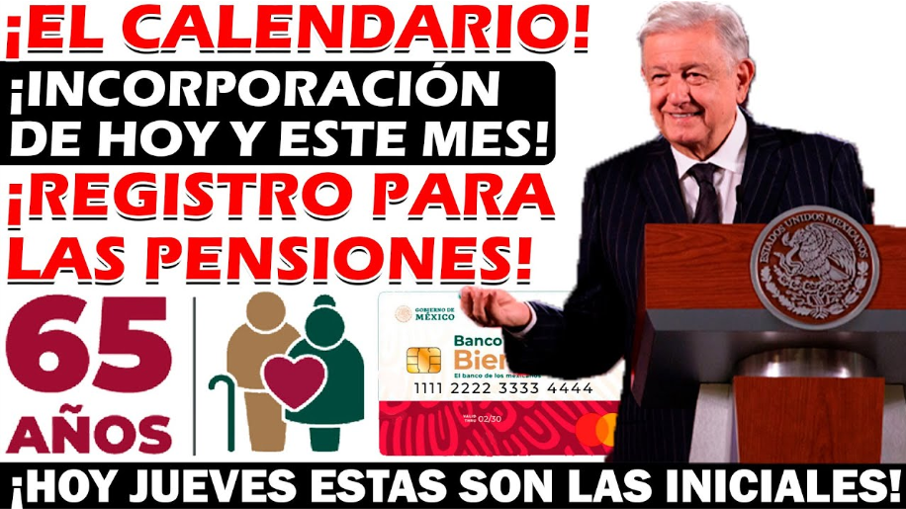 ¡Atención Adultos Mayores, se encuentra abierto el Registro para la Pensión del Bienestar!