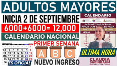 Próximos Depósitos de la Pensión del Bienestar en Septiembre, $12,000 Aún por Recibir en 2024