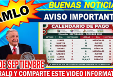 Beneficiario del Bienestar, ¡Este 09 de Septiembre estarás recibiendo $6,250!