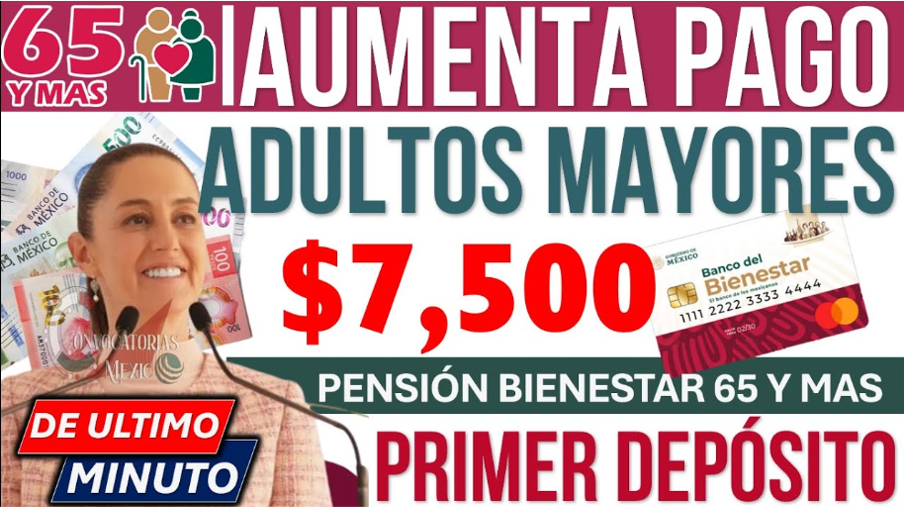 Nuevos Beneficios para Adultos Mayores y Estudiantes, con Posible Aumento en Pensiones para 2025