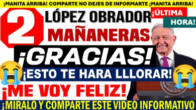 AMLO se despide; El amor del pueblo, su mayor fortaleza, "amor con amor se paga"