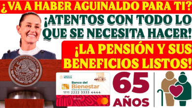 Aguinaldo y Pago Final del Año, Lo que Deben Saber los Pensionados del Bienestar