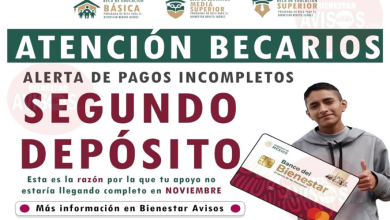 ¿Por qué algunos estudiantes no recibirán el pago completo de la Beca Benito Juárez en Noviembre?