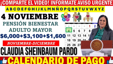 Inicio del Operativo de Pagos del Bienestar, Fechas y Montos Confirmados para Noviembre