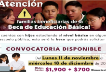 Registro Abierto para la Beca Rita Cetina Gutiérrez | Apoyo de $1,900 Bimestrales para Estudiantes de Secundaria