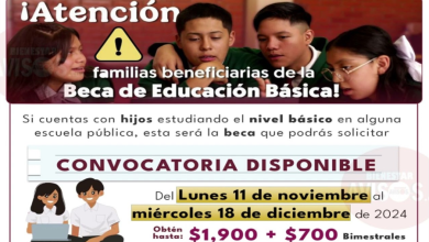 Registro Abierto para la Beca Rita Cetina Gutiérrez | Apoyo de $1,900 Bimestrales para Estudiantes de Secundaria