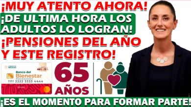 ¿Tienes 65 Años o Más? Descubre Cómo Obtener tu Pensión del Bienestar Antes de que Termine el Año