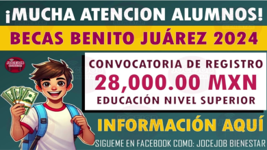 ¡Convocatoria 2025!, Beca Jóvenes Escribiendo el Futuro, Apoyo Económico para Estudiantes Universitarios