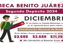 Cambios en las Fechas de Pago de las Becas Benito Juárez y Procedimiento para Actualizar tu NIP