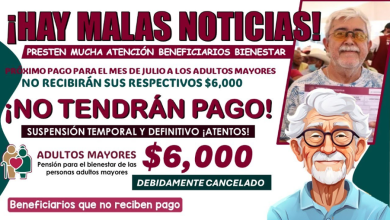 Importante: Regreso de Pagos de la Pensión Bienestar para Adultos Mayores en Julio