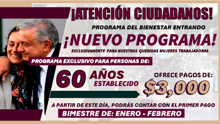 Pensión de 3,000 Pesos Bimestrales para Mujeres de 60 a 64 Años: Nuevo Compromiso de Claudia Sheinbaum para 2025