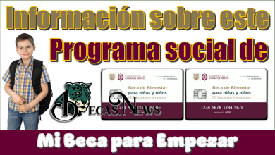 Información sobre este programa social de | Mi Beca para Empezar 