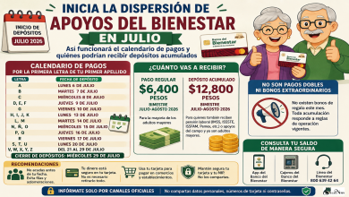 Inicia la dispersión de apoyos del Bienestar en julio: así funcionará el calendario de pagos y quiénes podrían recibir depósitos acumulados