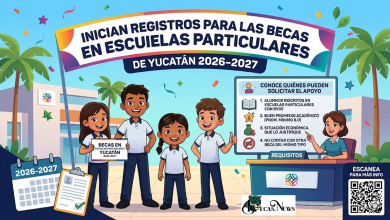 Inician registros para las Becas en Escuelas Particulares de Yucatán 2026-2027; conoce quiénes pueden solicitar el apoyo