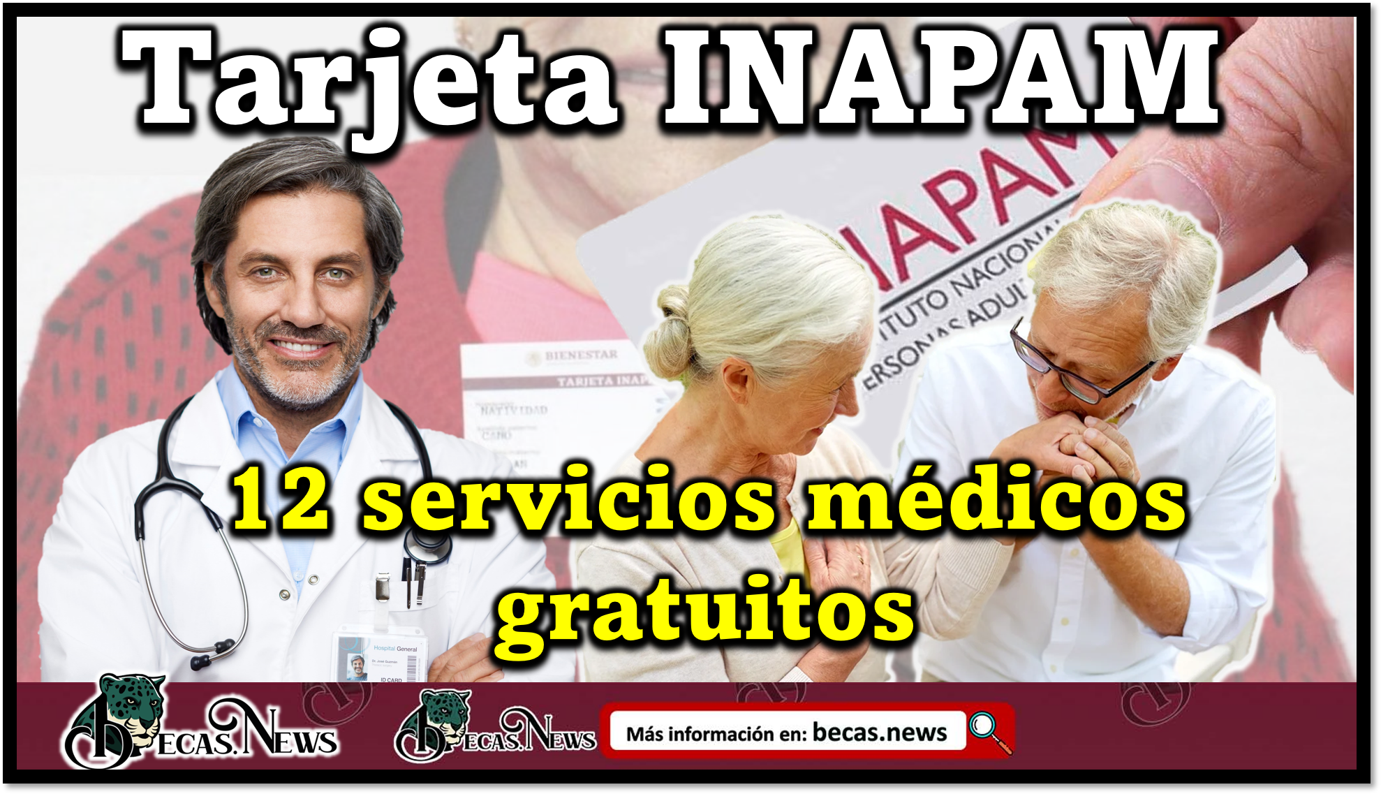 Los 12 servicios médicos gratuitos para los beneficiarios del INAPAM