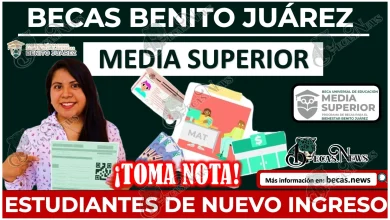 ¡Toma Nota! Estudiantes de Educación Media Superior de Nuevo Ingreso. | Becas Benito Juárez