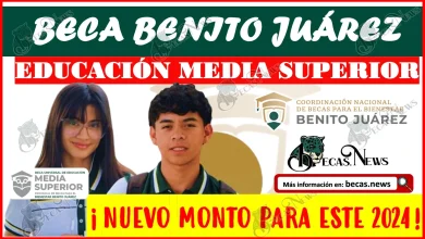 Becas Benito Juárez 2024 | ¿Cuál es el nuevo monto para becarios de la beca de educación media superior?