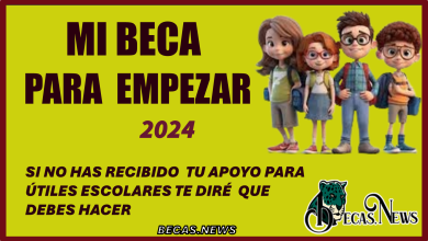 MI BECA PARA EMPEZAR 2024...SI NO HAS RECIBIDO TU APOYO PARA ÚTILES Y UNIFORMES ESCOLARES TE DIRÉ QUE DEBES HACER...