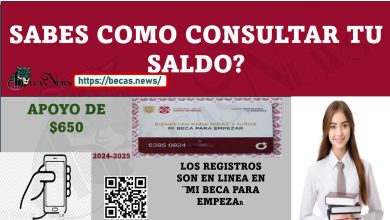 ¡MI BECA PARA EMPEZAR! ¿COMO CONSULTAR EL SALDO DE MI TARJETA?