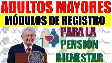 Módulos de Registro para la Pensión de Adultos Mayores en la Ciudad de México