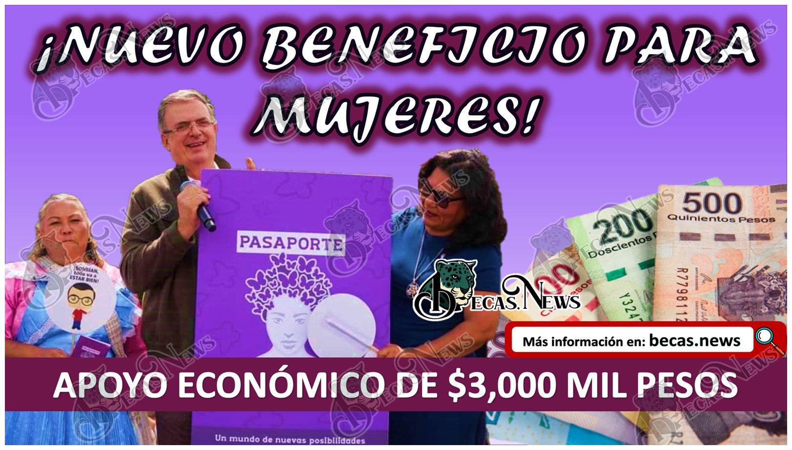 ¡NUEVO Apoyo Económico de $3 mil pesos para mujeres! Esto sabemos