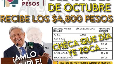 ¡Buenas noticias para los adultos mayores! Recibe $4,800 pesos del 16 al 29 de octubre