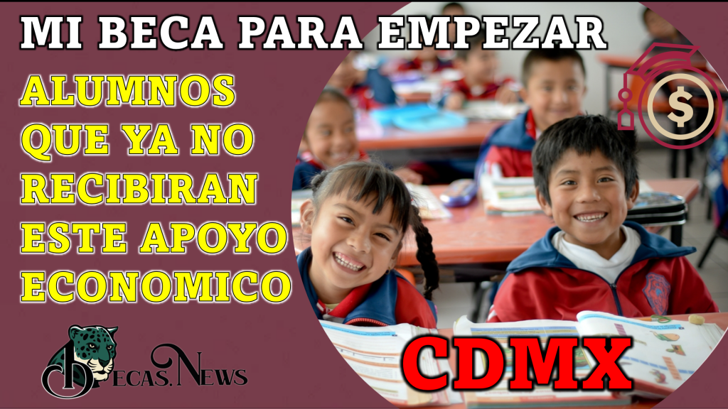 Mi Beca Para Empezar: ¿Que alumnos ni recibirán el apoyo para uniformes y útiles escolares?