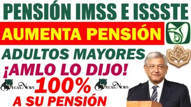 🔥 Comunicado de AMLO: Aumento en las Pensiones del IMSS e ISSSTE 100% en Su Pensión